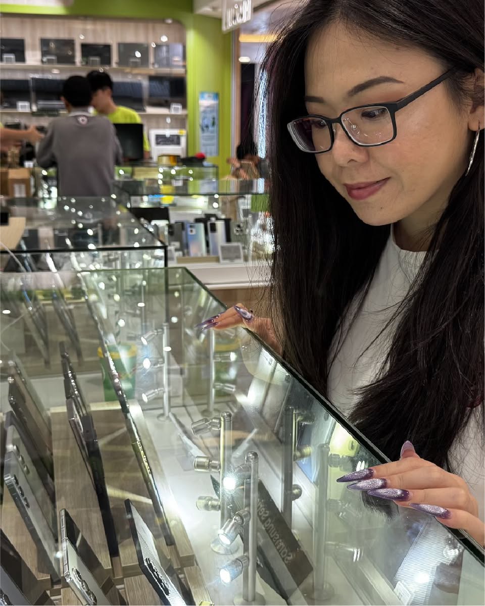 A smartphone with a digital interface for tracking eco-friendly activities