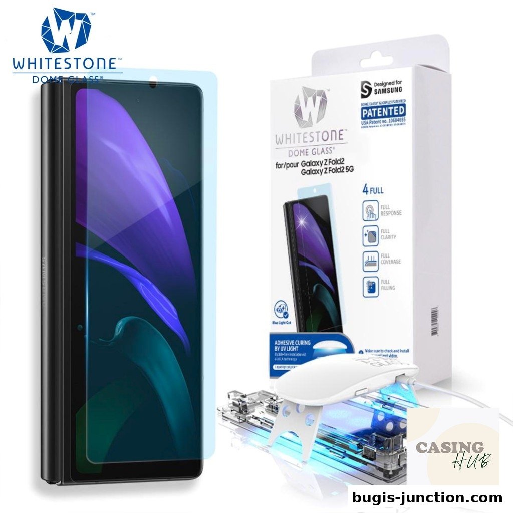 Whitestone Dome Glass screen protector kit for Samsung Galaxy Z Fold2.