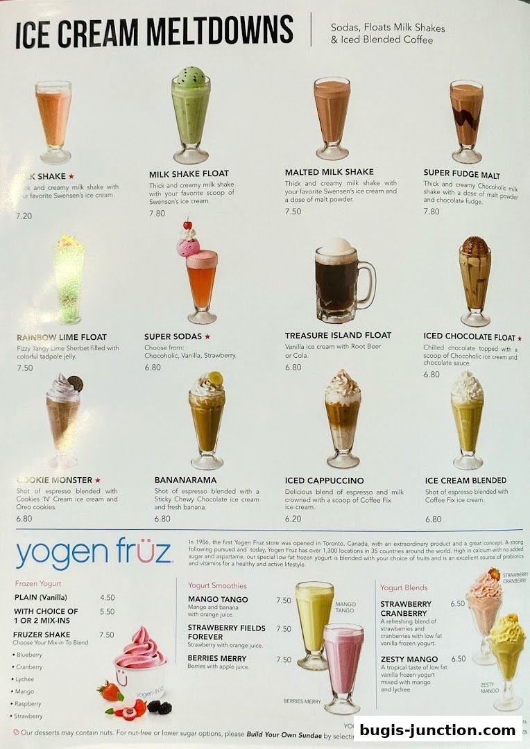 Swensens  Bugis Junction