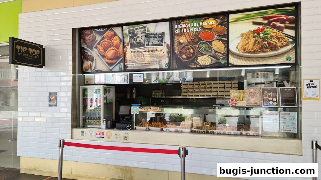 Tip Top Curry Puff  Bugis Junction
