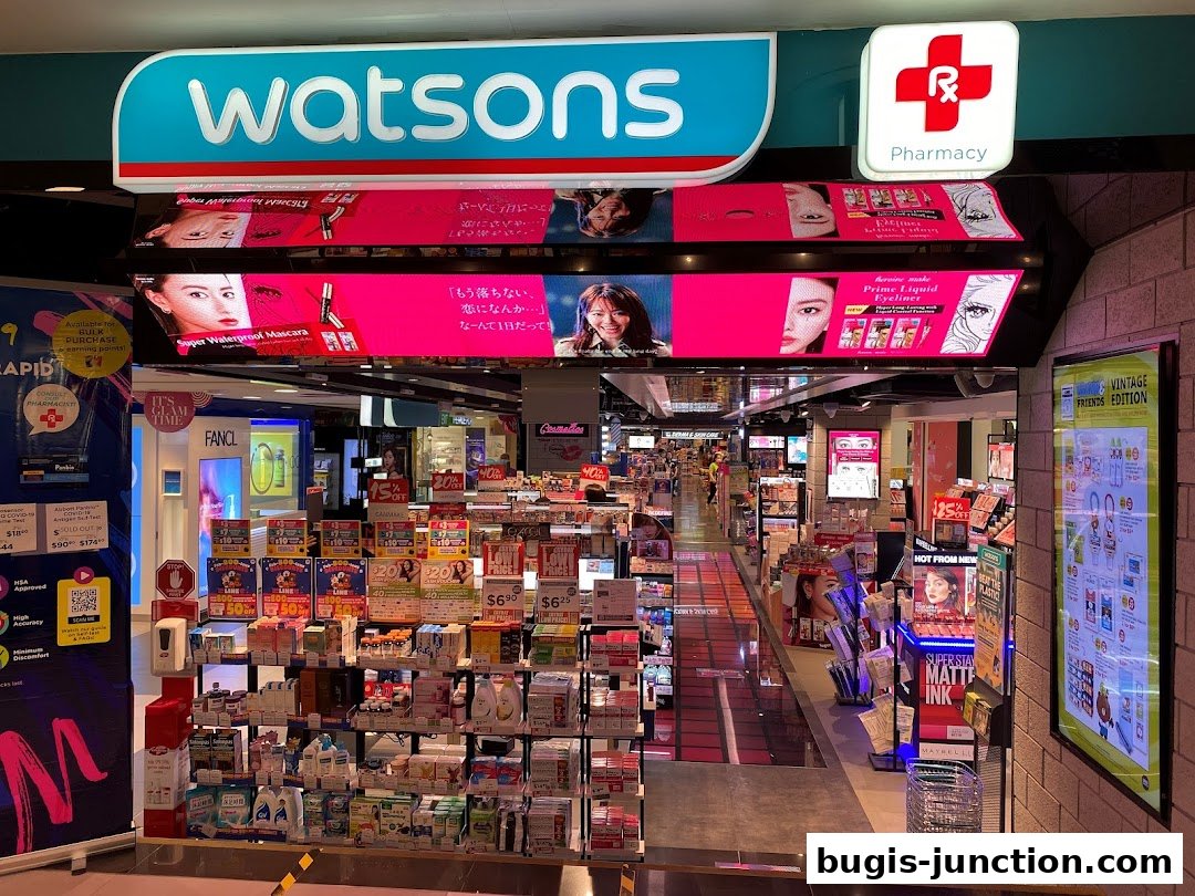 Watsons Singapore Pharmacy  GNC - Bugis Junction Click  Collect
